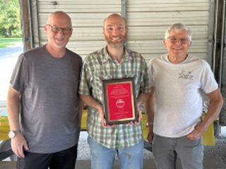 Rus, K2UA; Andy, K0SM; Dave, K2DH